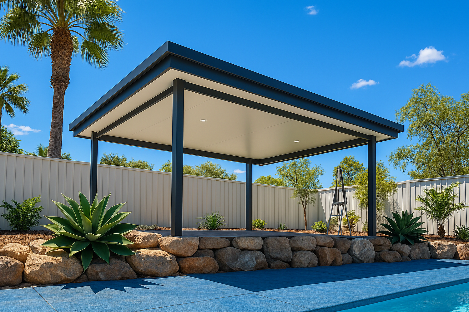 Freestanding Flat Patio Kits